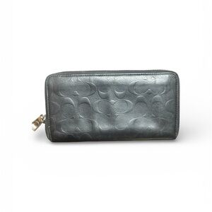 Coach Black Leather Wallet